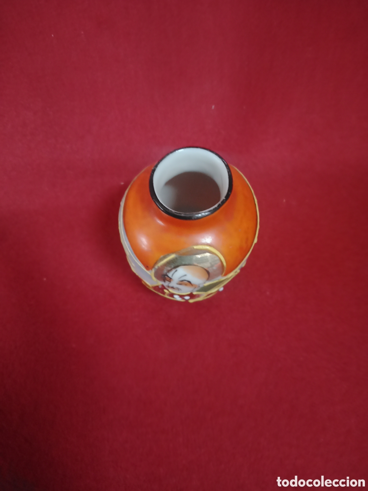Antig&uuml;edades: Satsuma peque&ntilde;o jarr&oacute;n - Foto 2