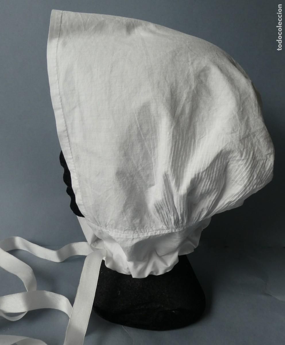Antig&uuml;edades: ANTIGUO GORRO DE SEDA PPIO.S.XX - Foto 4