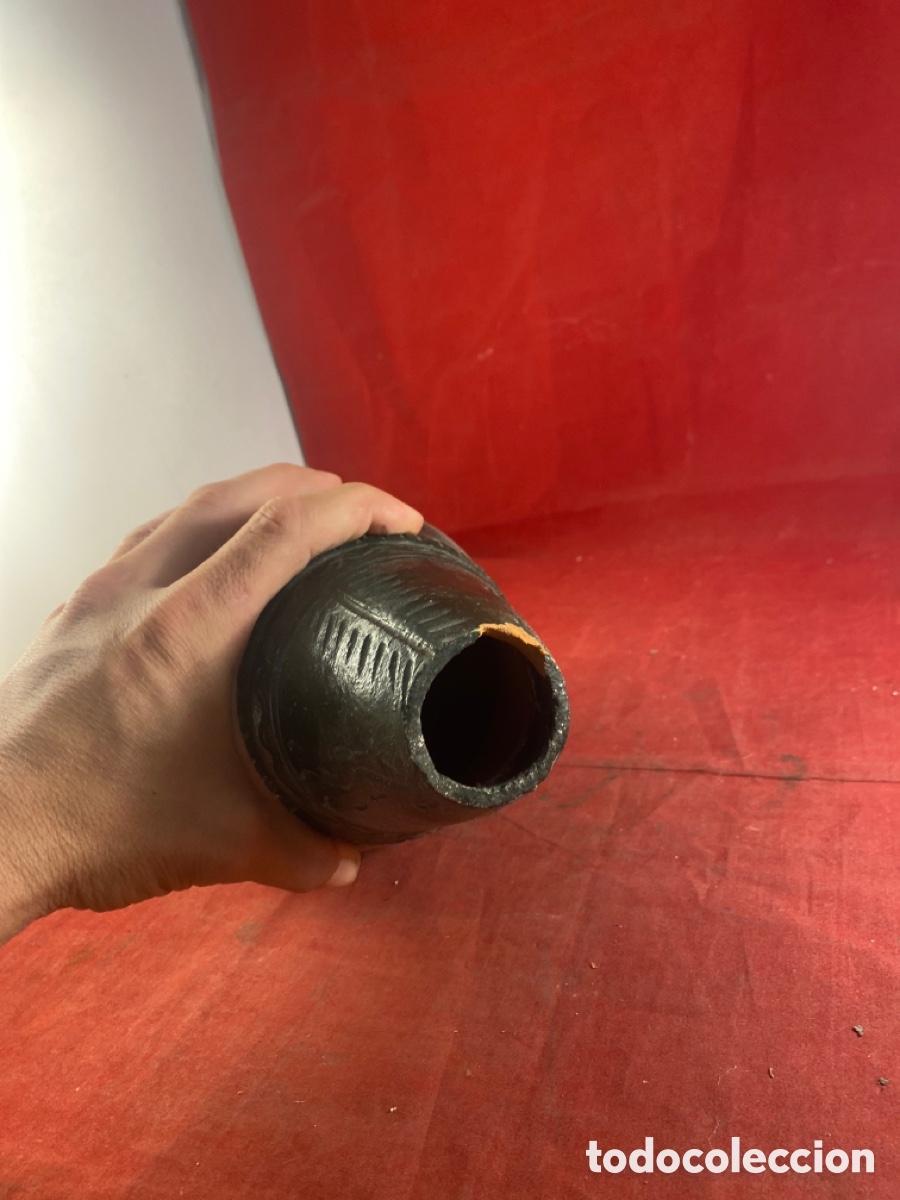 Antig&uuml;edades: Florero de cer&aacute;mica - Foto 3