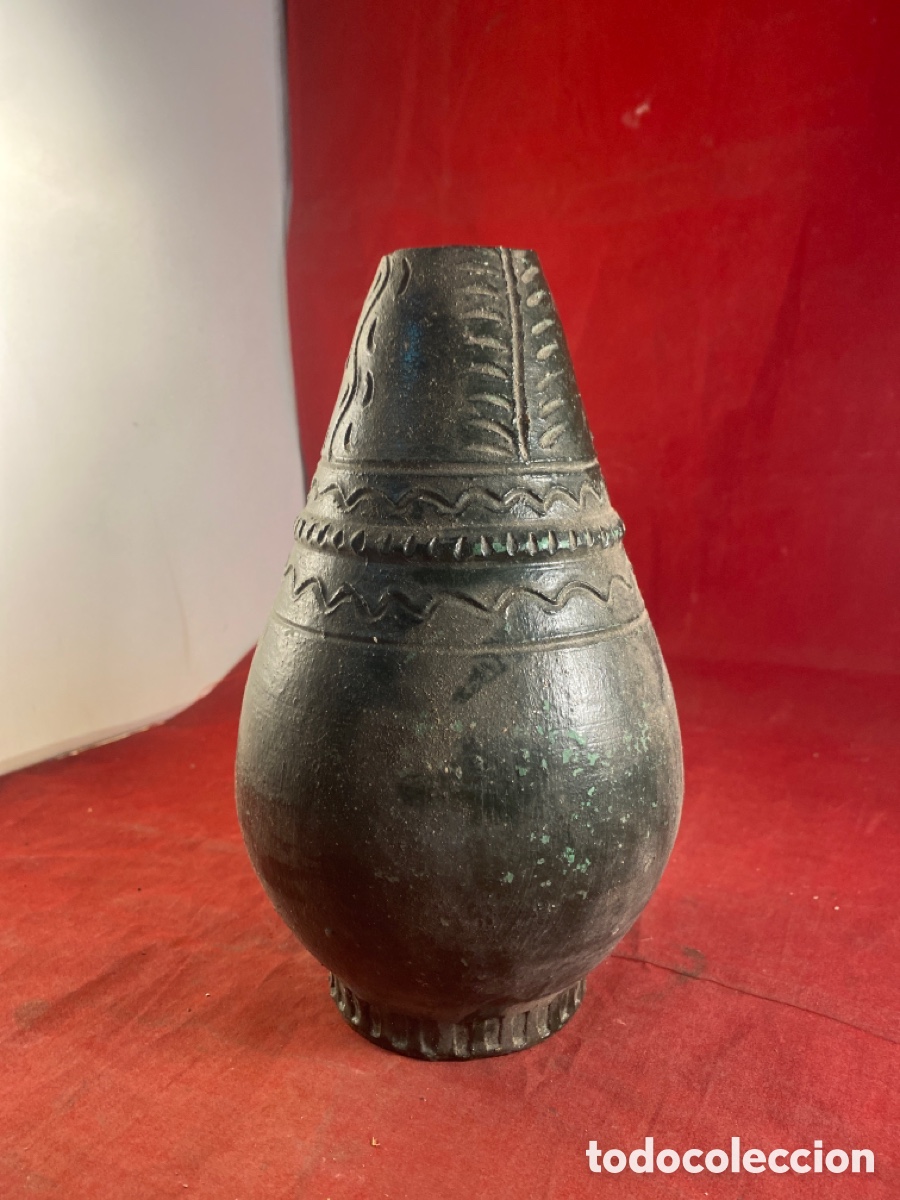 Antig&uuml;edades: Florero de cer&aacute;mica - Foto 4