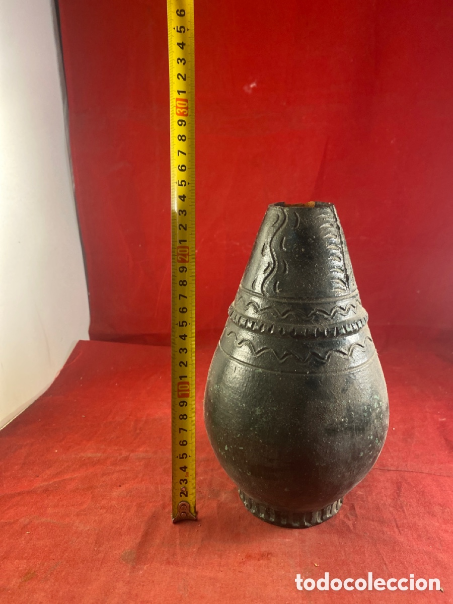 Antig&uuml;edades: Florero de cer&aacute;mica - Foto 6