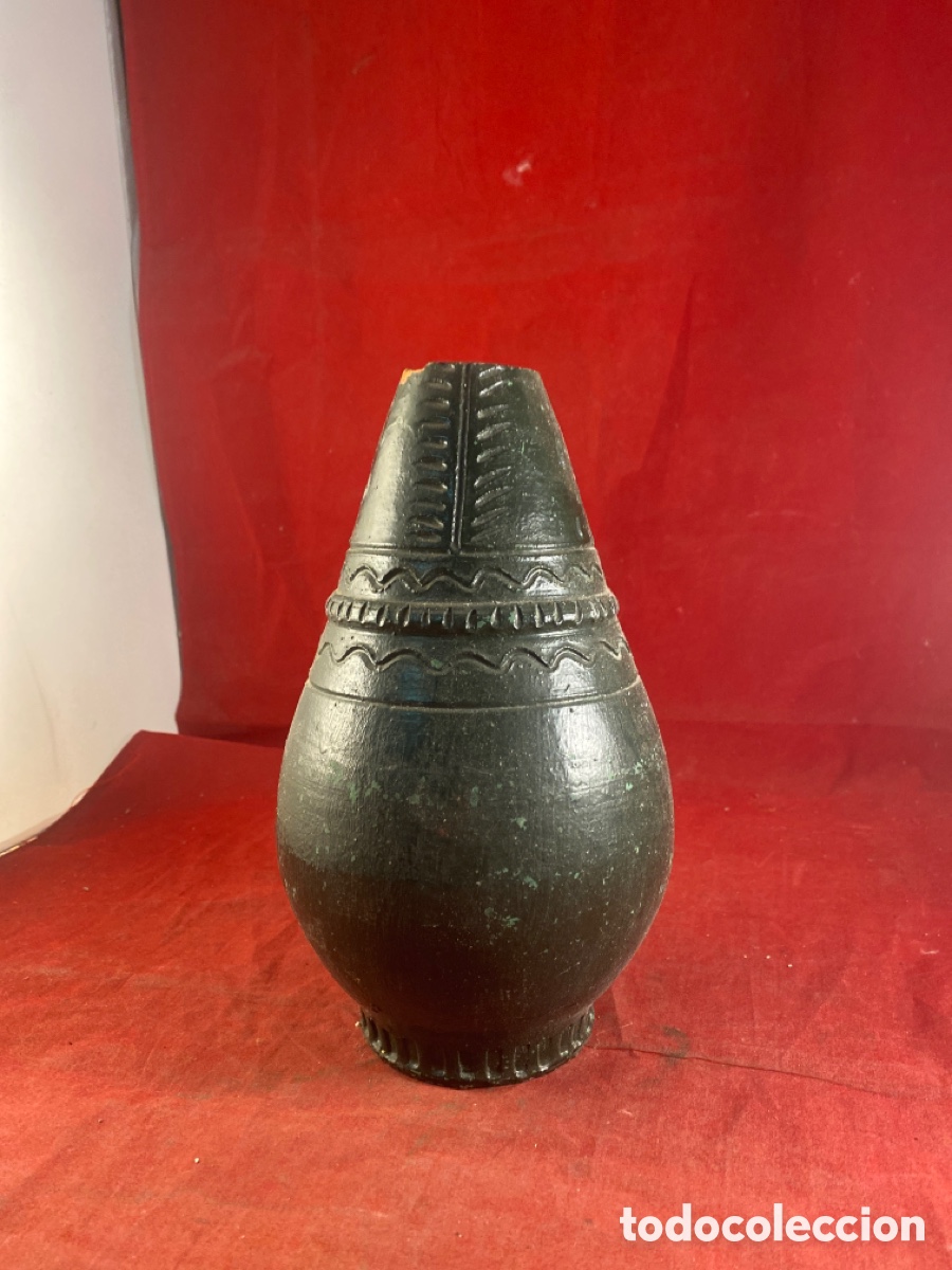 Antig&uuml;edades: Florero de cer&aacute;mica - Foto 1