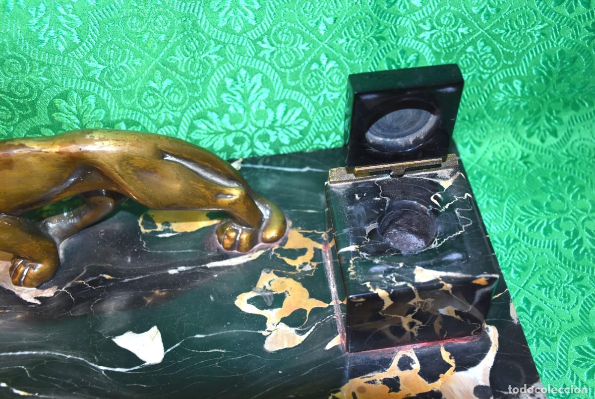 Antig&uuml;edades: ESCRIBAN&Iacute;A TINTERO ART DEC&Oacute; - Foto 8