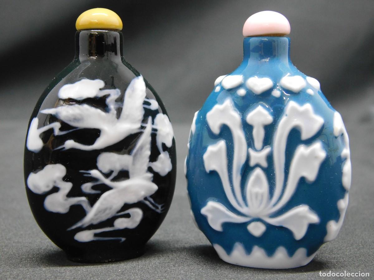 Antig&uuml;edades: PAREJA DE PERFUMEROS CHINOS - Foto 1