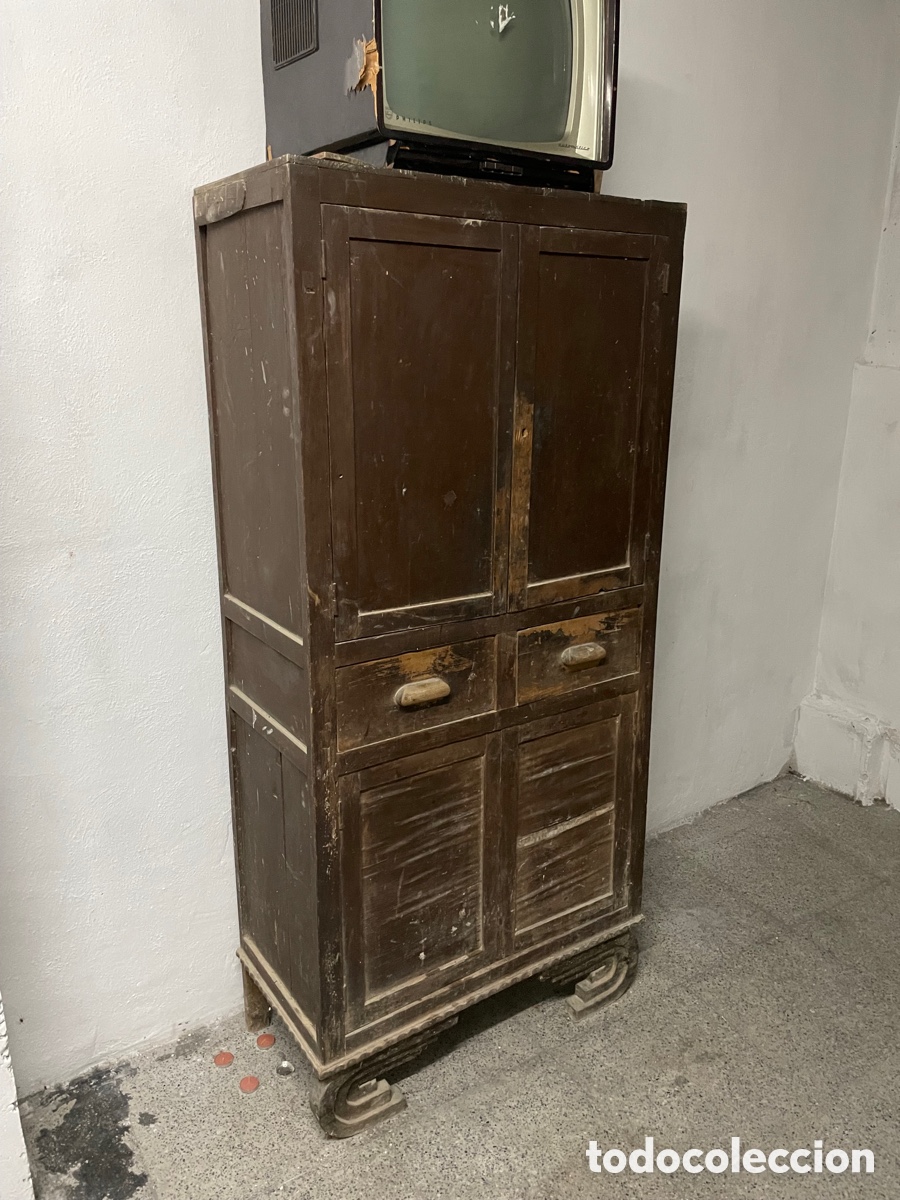 Antig&uuml;edades: Armario vintage carpintero - Foto 3