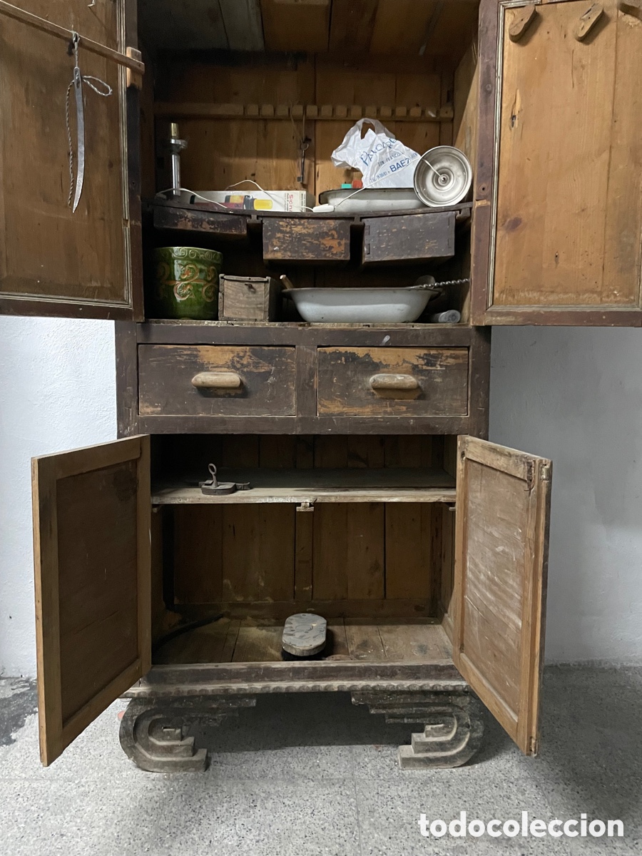 Antig&uuml;edades: Armario vintage carpintero - Foto 4
