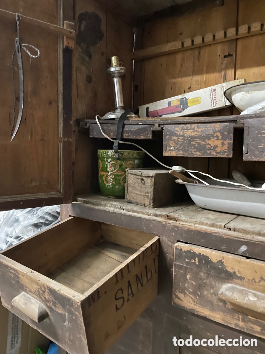 Antig&uuml;edades: Armario vintage carpintero - Foto 7
