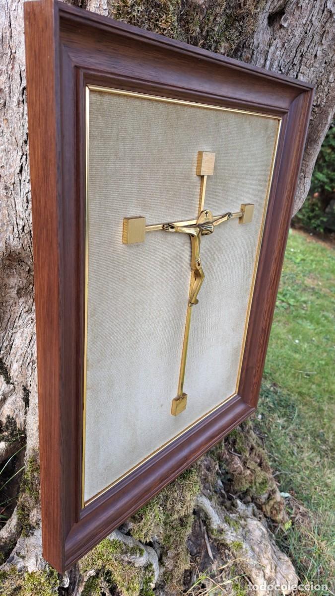 Antig&uuml;edades: Cuadro con Cruz Jesucristo de Dali - Foto 2
