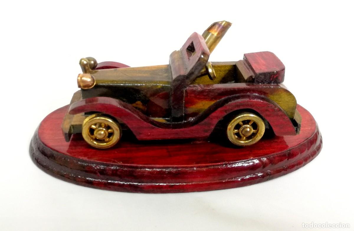 Antig&uuml;edades: ESCRIBAN&Iacute;A COCHE DE &Eacute;POCA EN MADERA - Foto 4