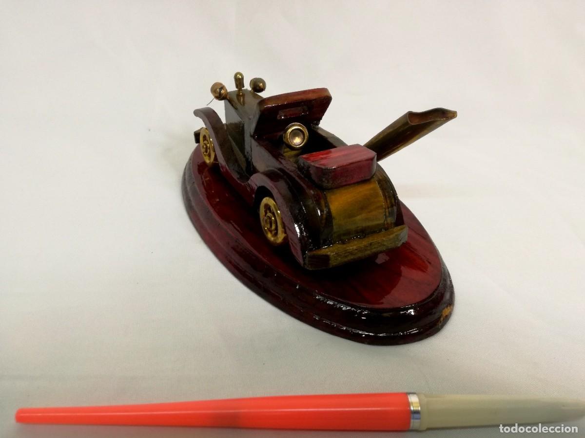 Antig&uuml;edades: ESCRIBAN&Iacute;A COCHE DE &Eacute;POCA EN MADERA - Foto 5