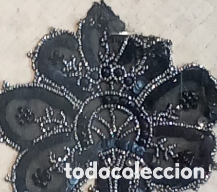 Antig&uuml;edades: Bordado Art Deco en negro - Foto 4