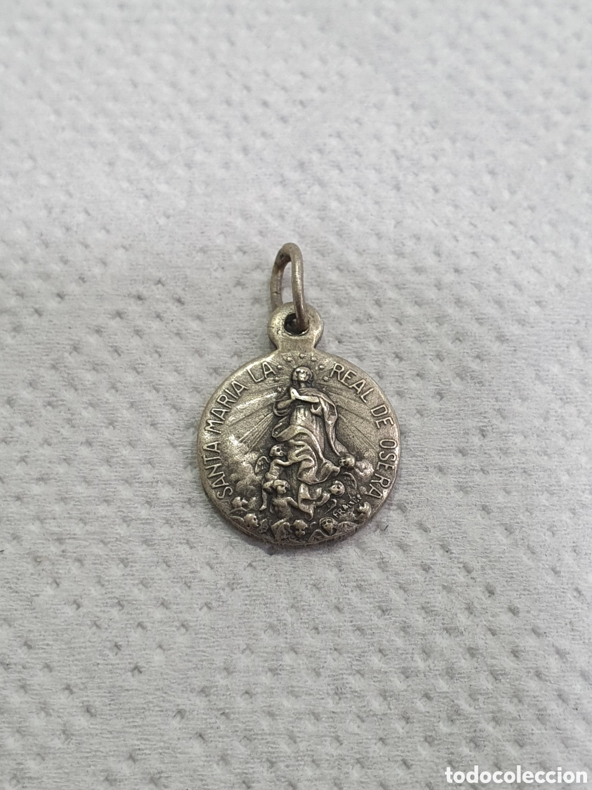 Antig&uuml;edades: Medalla Sta Maria la Real. (L8) - Foto 1
