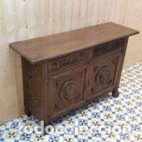 Antig&uuml;edades: APARADOR TAQUILLON TALLADO - Foto 6
