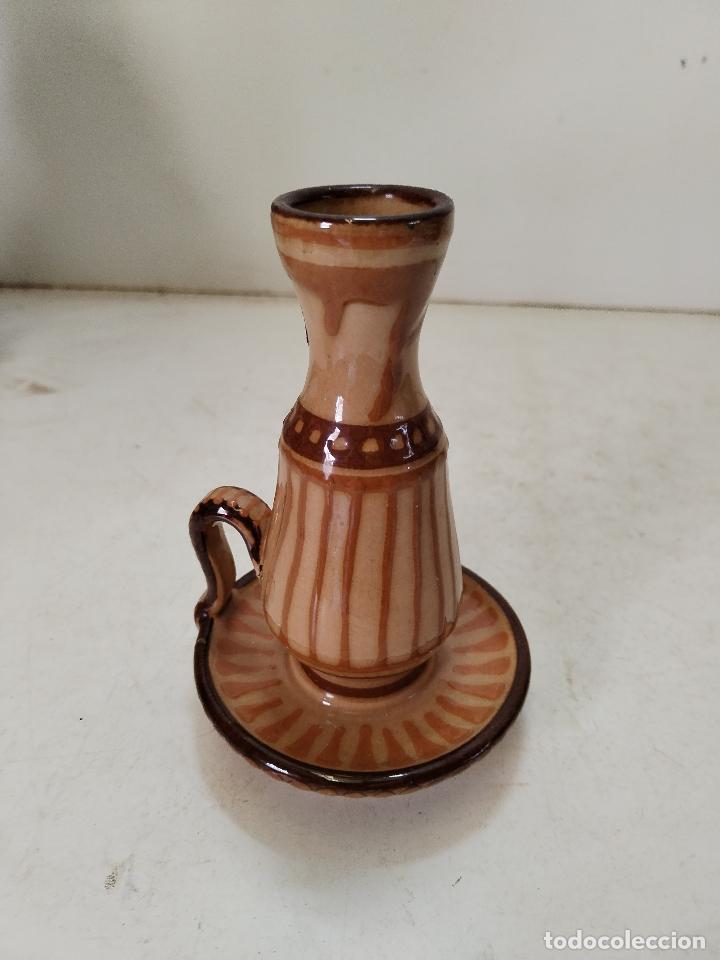 Antig&uuml;edades: candil de ceramica - Foto 1