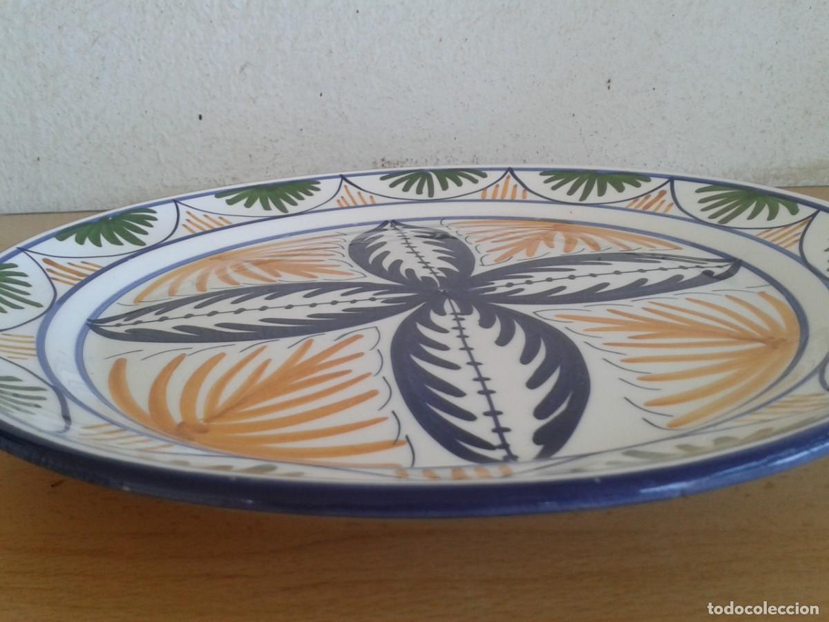Antig&uuml;edades: PLATO PINTADO A MANO DE MANISES - Foto 6