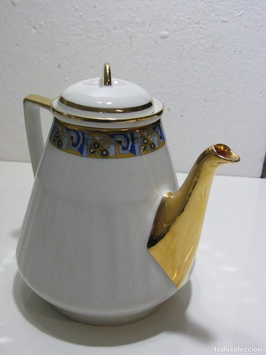 Antig&uuml;edades: Tetera. Cafetera Porcelana Francesa - Foto 1