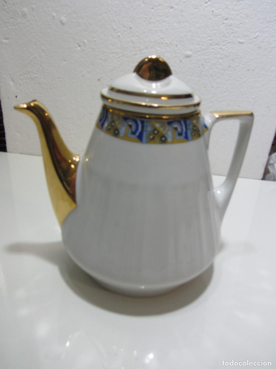 Antig&uuml;edades: Tetera. Cafetera Porcelana Francesa - Foto 2