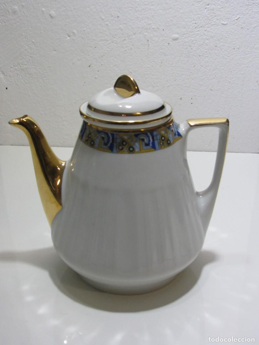 Antig&uuml;edades: Tetera. Cafetera Porcelana Francesa - Foto 8