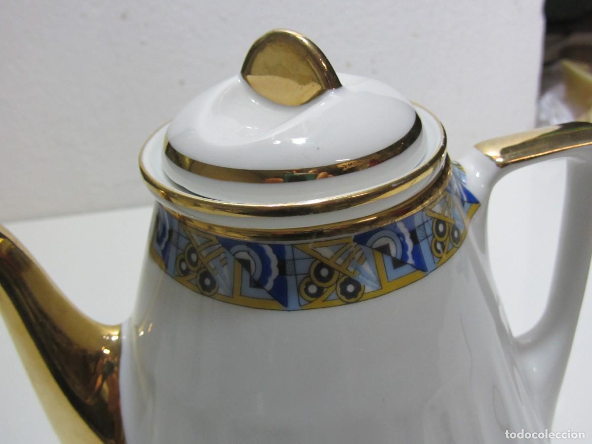 Antig&uuml;edades: Tetera. Cafetera Porcelana Francesa - Foto 9