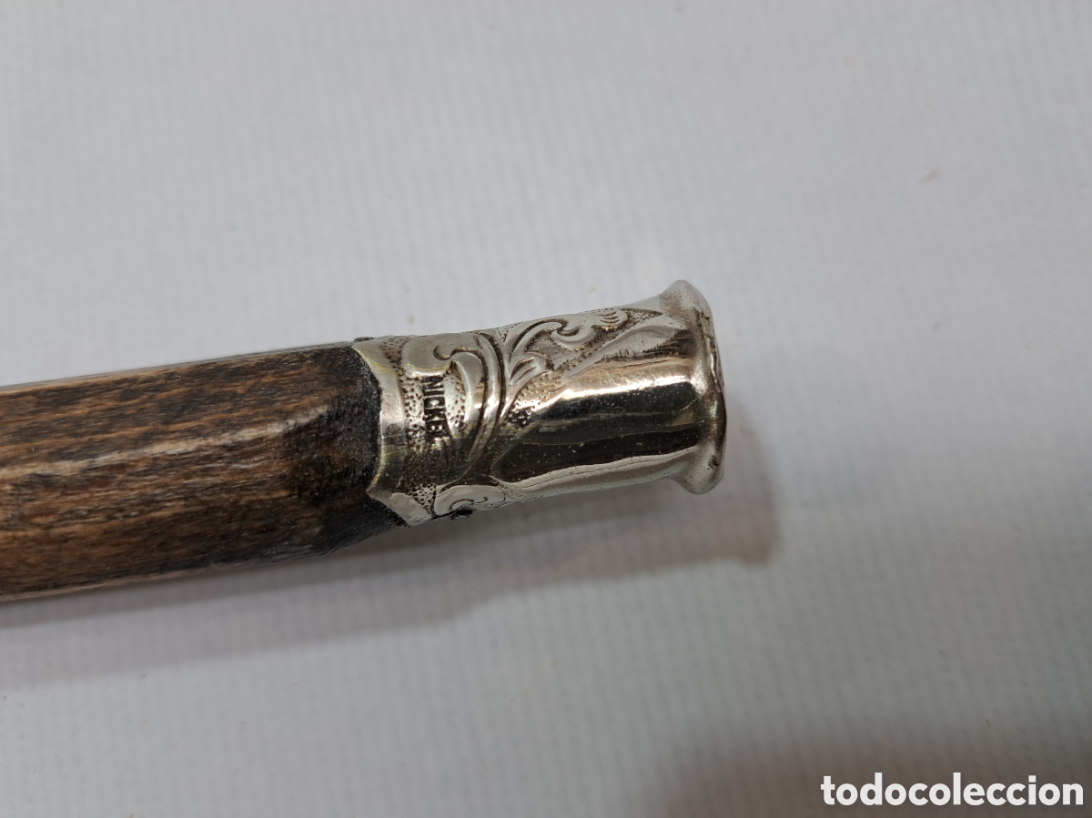 Antig&uuml;edades: Antiguo bast&oacute;n tallado en madera - Foto 10