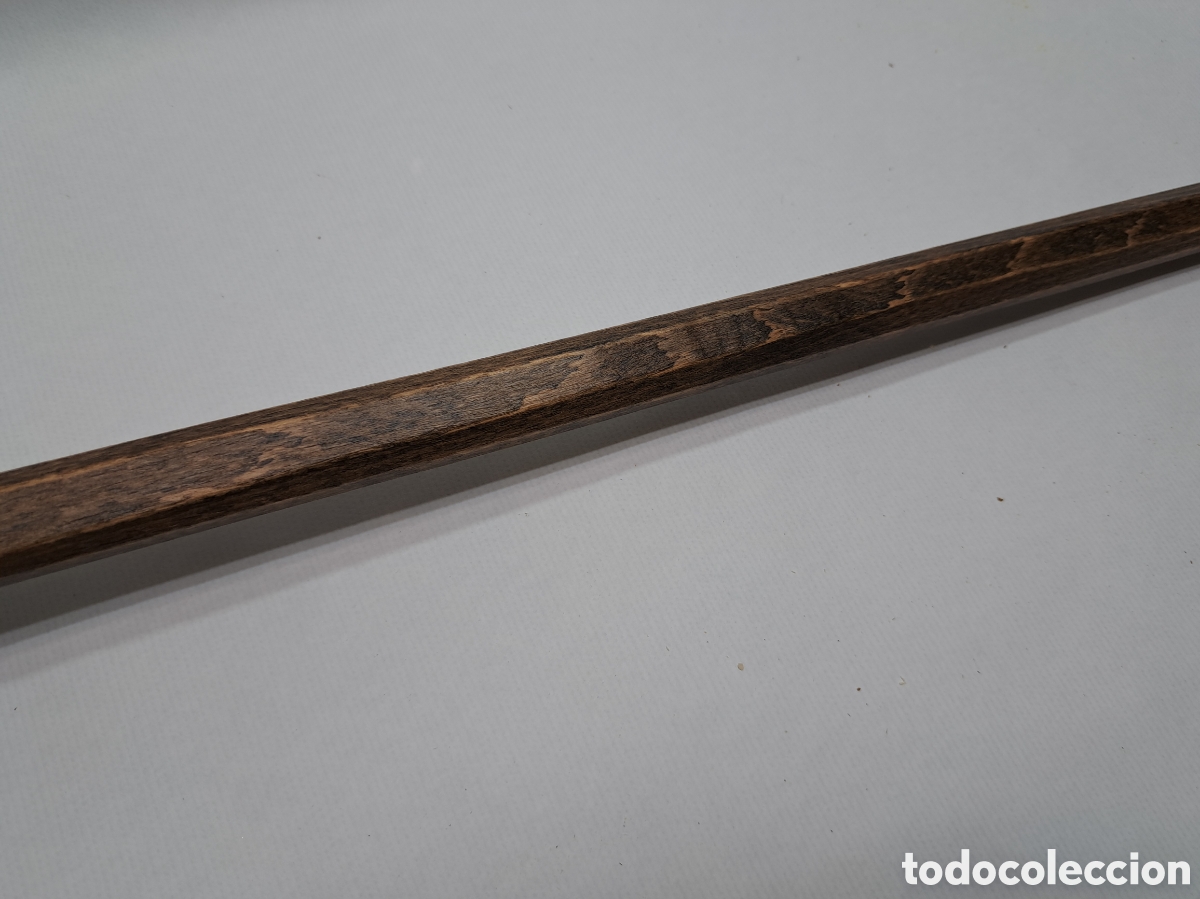Antig&uuml;edades: Antiguo bast&oacute;n tallado en madera - Foto 14