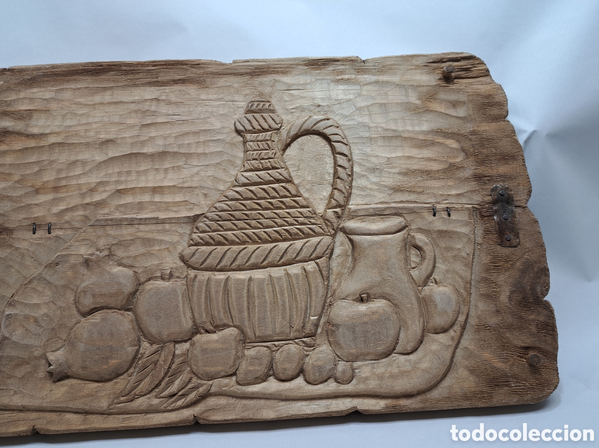 Antig&uuml;edades: BODEGON TALLADO EN MADERA - Foto 2
