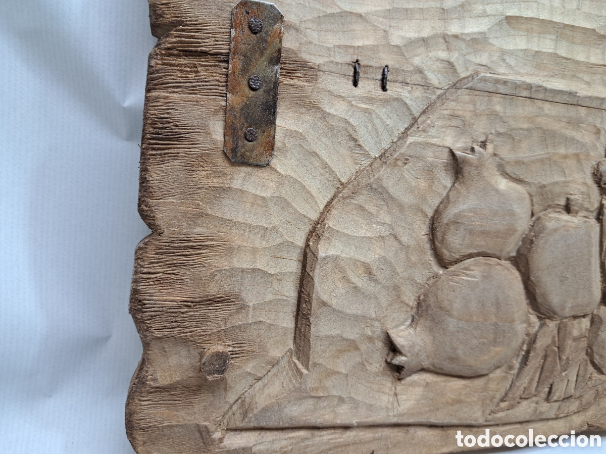 Antig&uuml;edades: BODEGON TALLADO EN MADERA - Foto 5