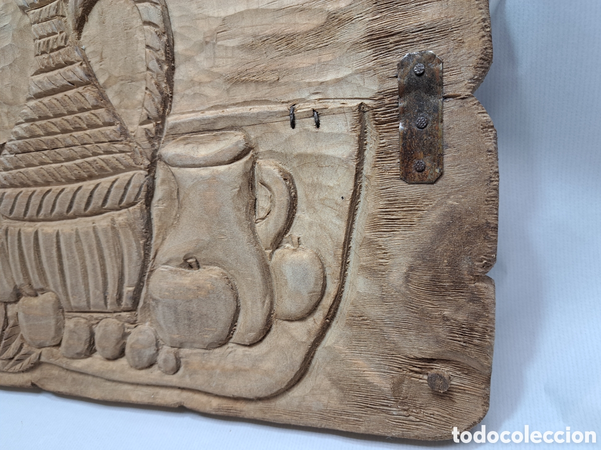 Antig&uuml;edades: BODEGON TALLADO EN MADERA - Foto 6