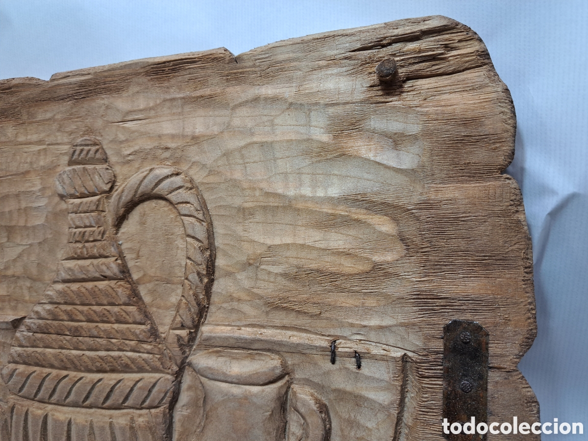 Antig&uuml;edades: BODEGON TALLADO EN MADERA - Foto 7