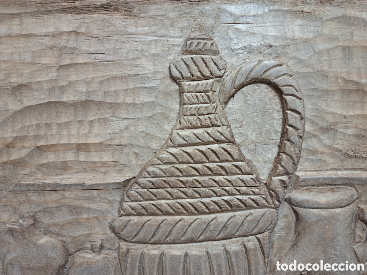 Antig&uuml;edades: BODEGON TALLADO EN MADERA - Foto 8