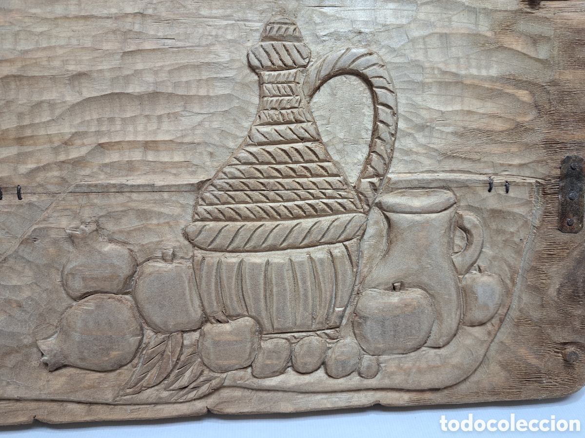 Antig&uuml;edades: BODEGON TALLADO EN MADERA - Foto 9