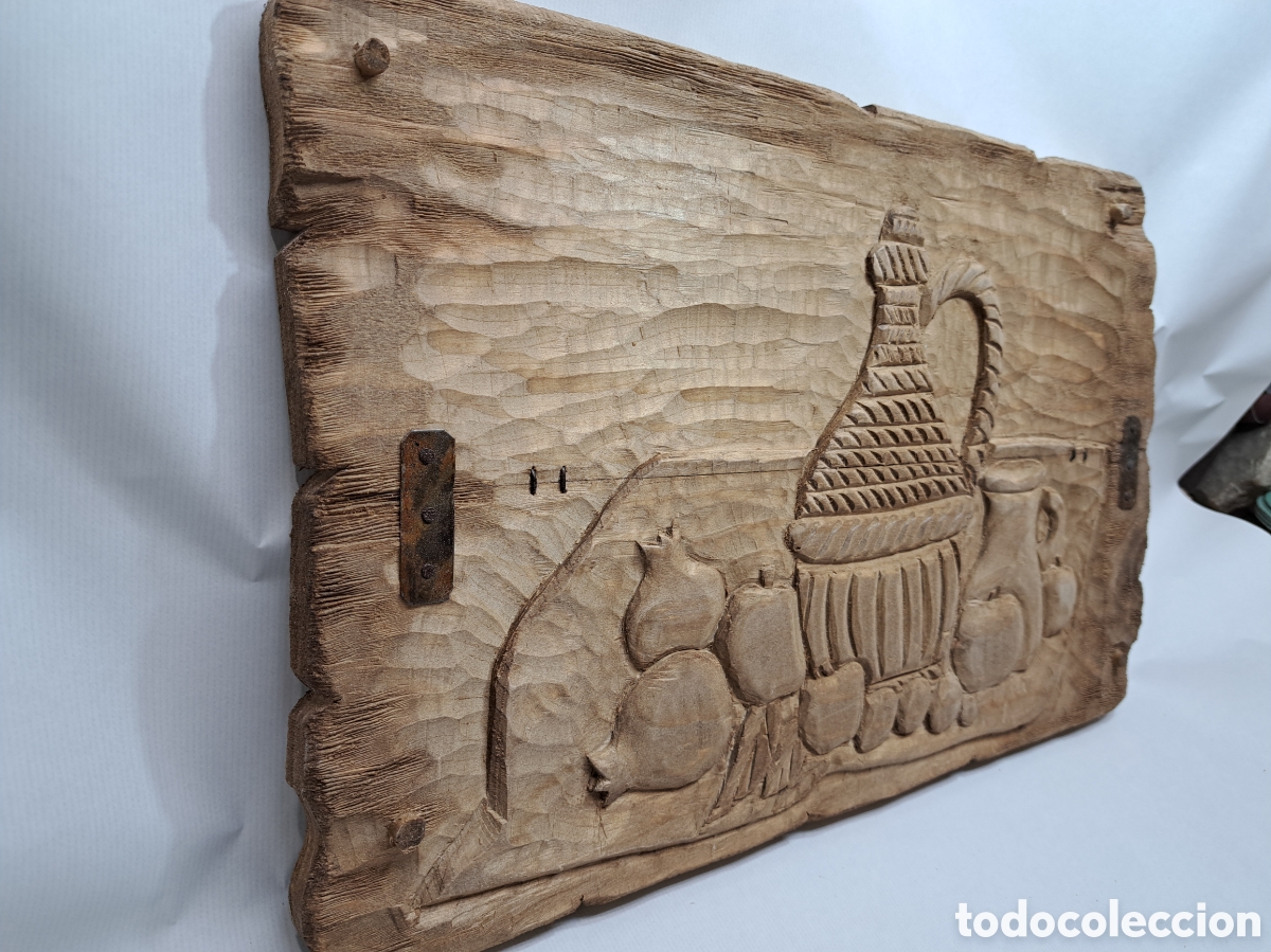 Antig&uuml;edades: BODEGON TALLADO EN MADERA - Foto 10
