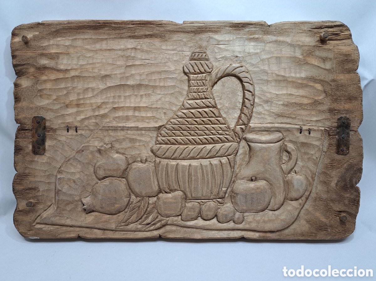 Antig&uuml;edades: BODEGON TALLADO EN MADERA - Foto 1