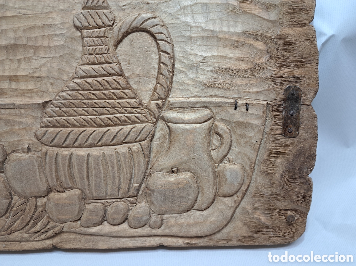 Antig&uuml;edades: BODEGON TALLADO EN MADERA - Foto 14