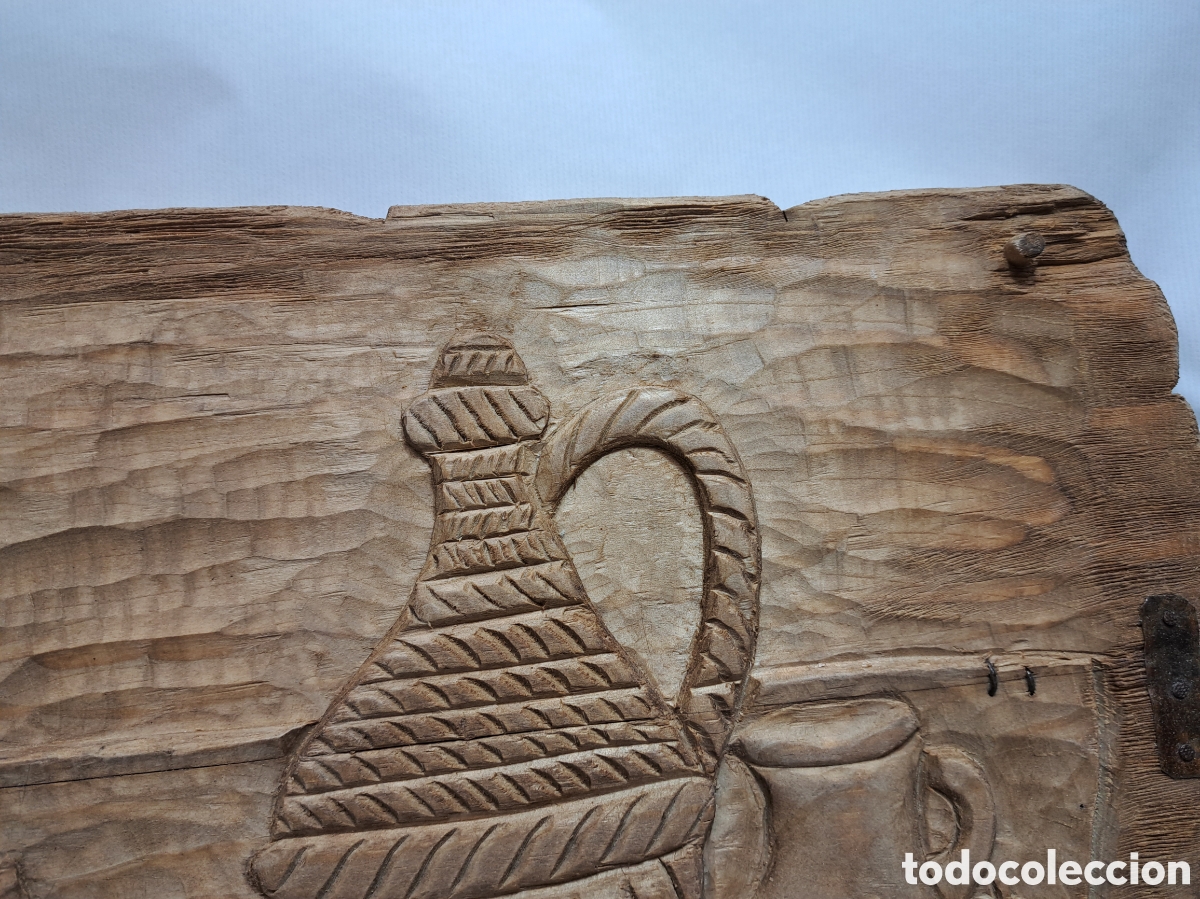 Antig&uuml;edades: BODEGON TALLADO EN MADERA - Foto 15