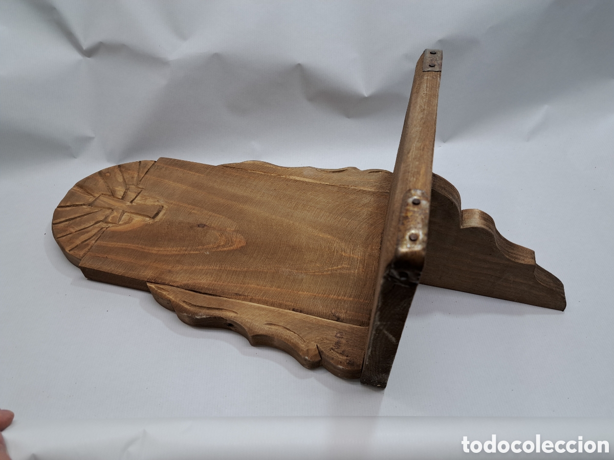 Antig&uuml;edades: ORATORIO DE MADERA RUSTICO - Foto 3