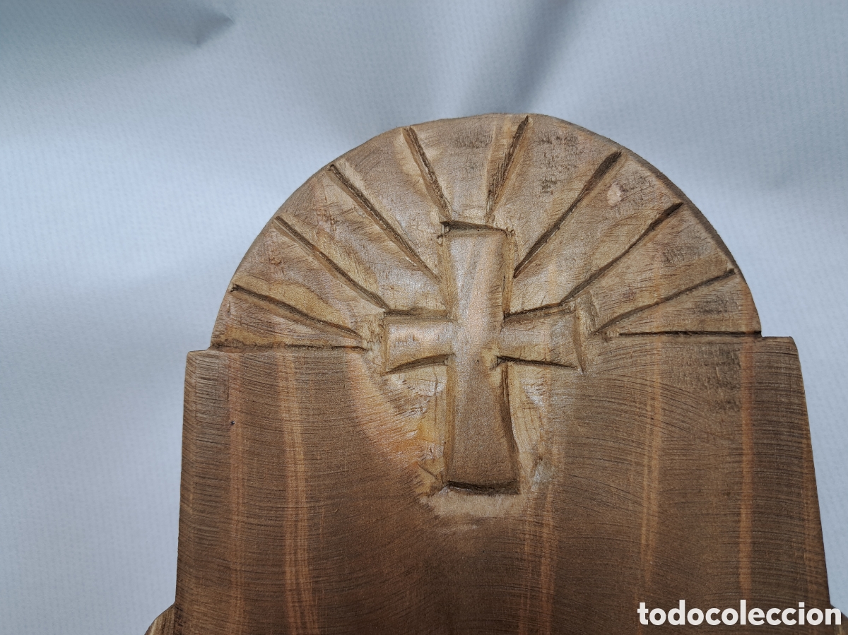 Antig&uuml;edades: ORATORIO DE MADERA RUSTICO - Foto 7