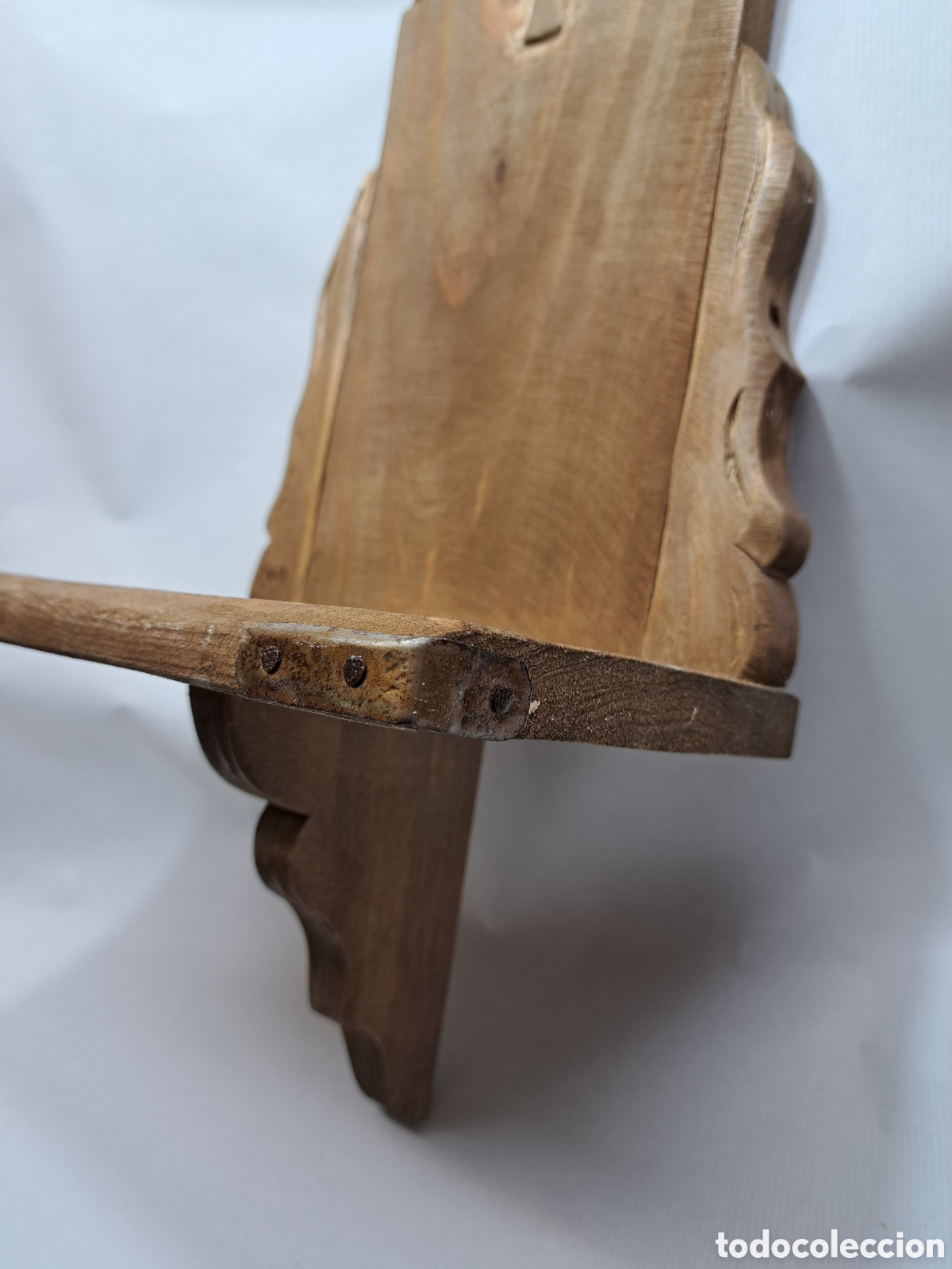 Antig&uuml;edades: ORATORIO DE MADERA RUSTICO - Foto 9