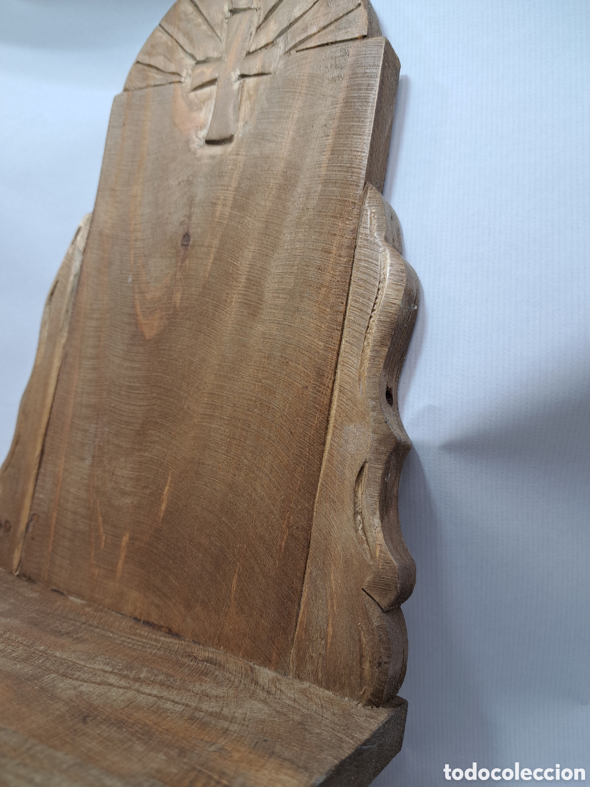 Antig&uuml;edades: ORATORIO DE MADERA RUSTICO - Foto 10