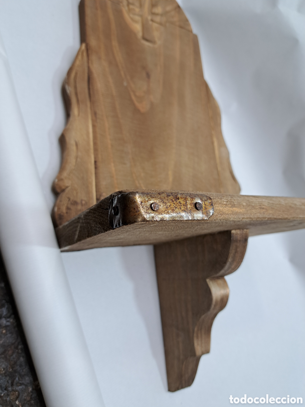 Antig&uuml;edades: ORATORIO DE MADERA RUSTICO - Foto 1