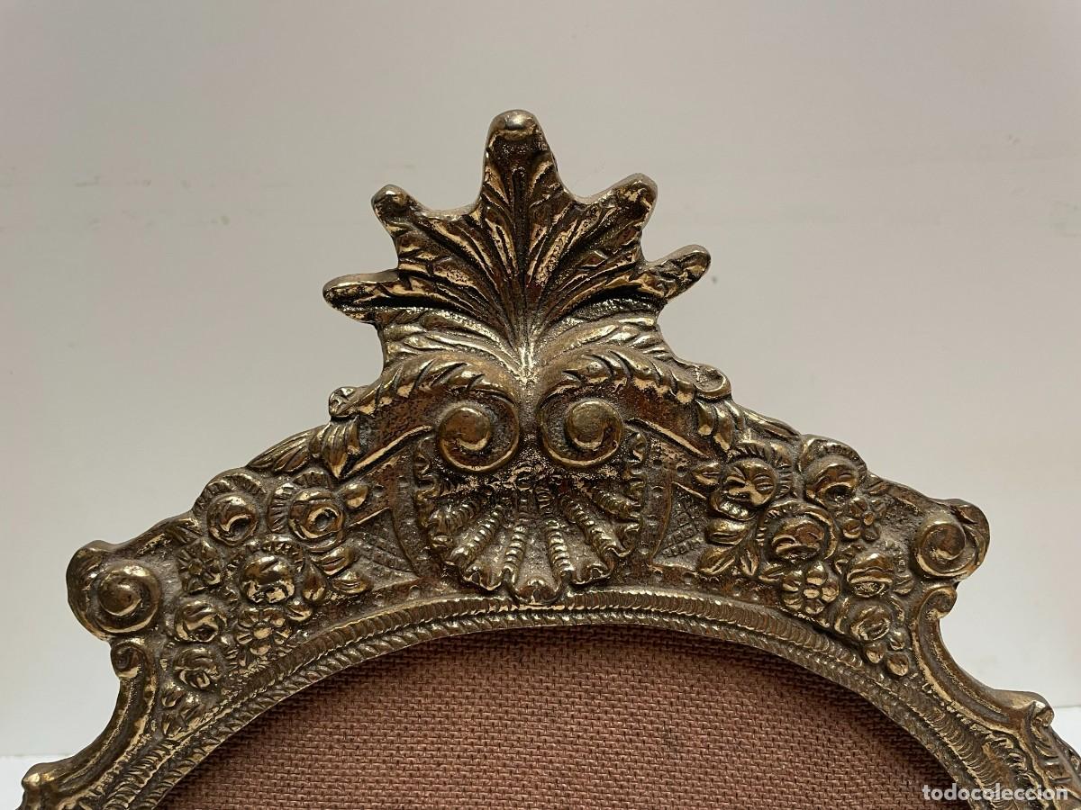 Antig&uuml;edades: ESPEJO DE SOBREMESA EN BRONCE - Foto 3