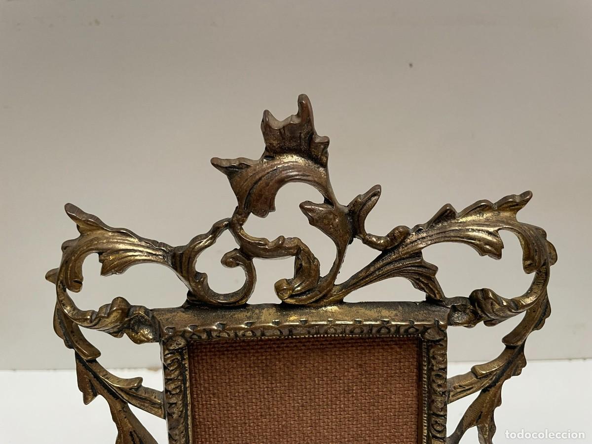 Antig&uuml;edades: PORTAFOTOS EN BRONCE - Foto 3