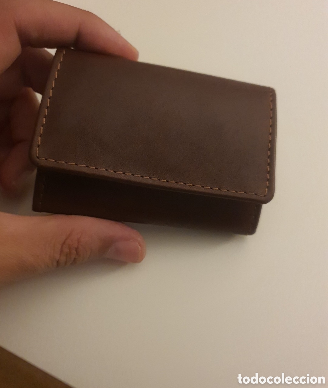 Antig&uuml;edades: cartera de piel rmn - Foto 2