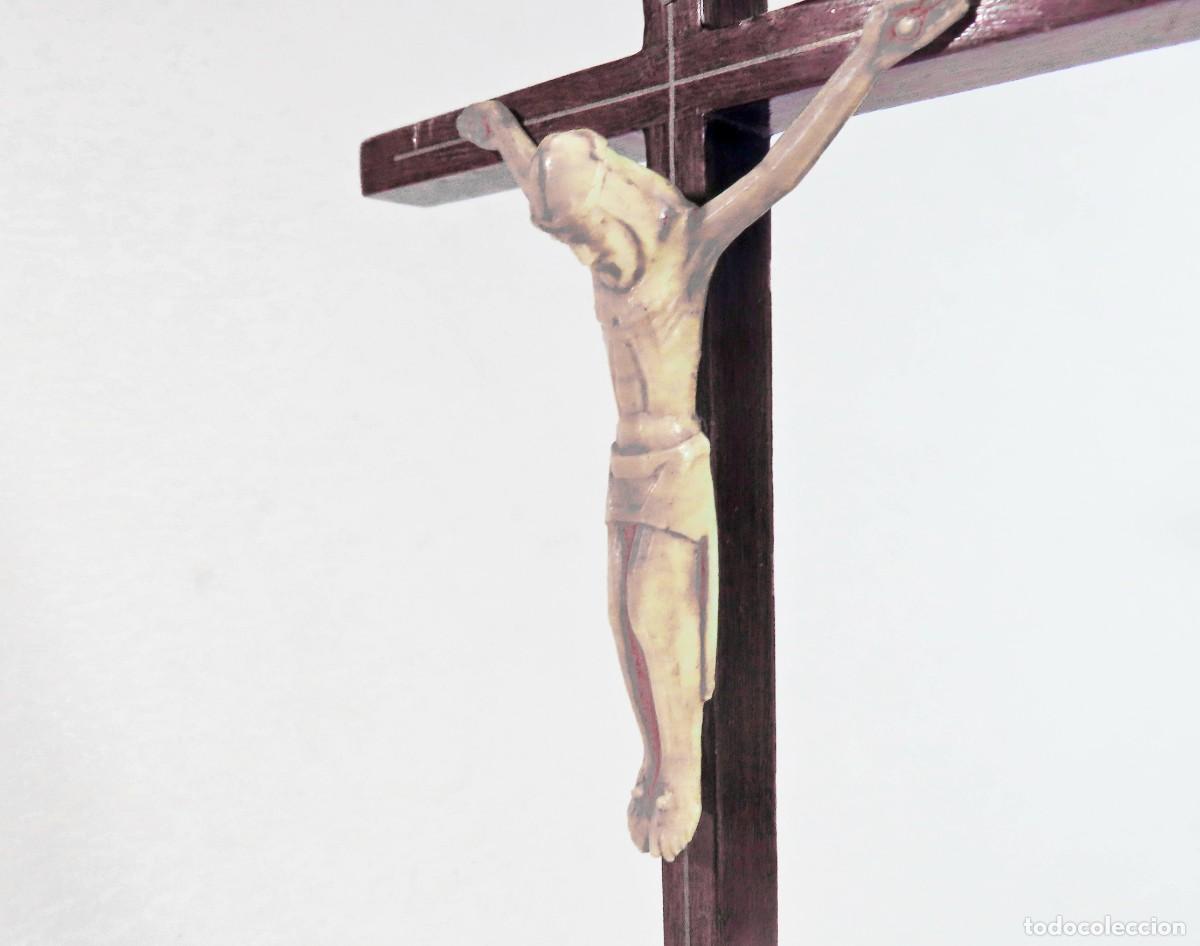 Antig&uuml;edades: Crucifijo de pie Art Deco - Foto 2