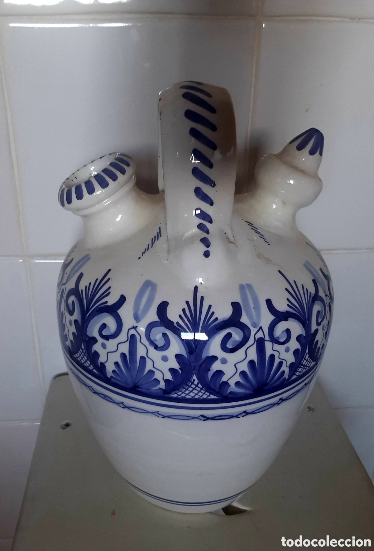 Antig&uuml;edades: BOTIJO ANTIGUO MUY ORIGINAL - Foto 1