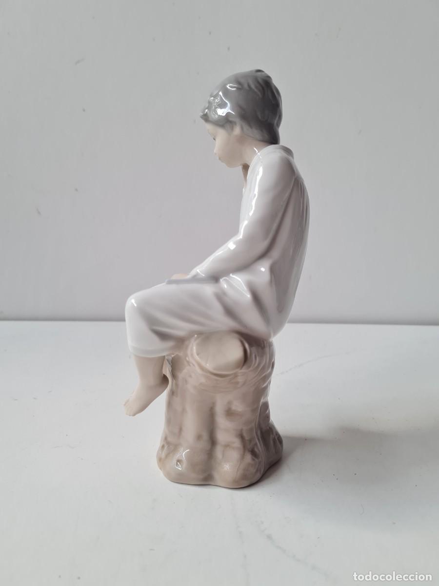Antig&uuml;edades: LLADRO NI&Ntilde;O 21 CMS - Foto 4