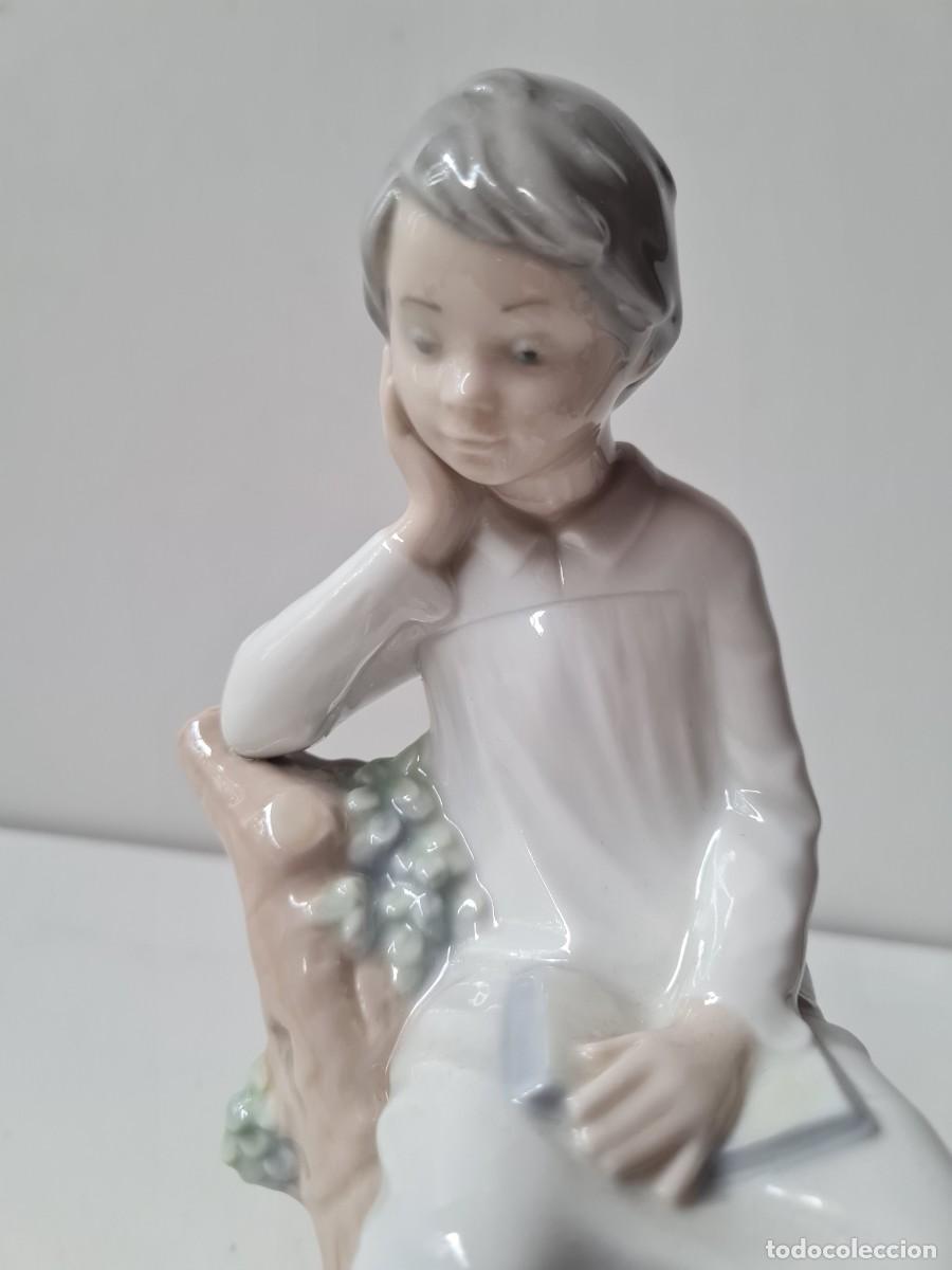 Antig&uuml;edades: LLADRO NI&Ntilde;O 21 CMS - Foto 5