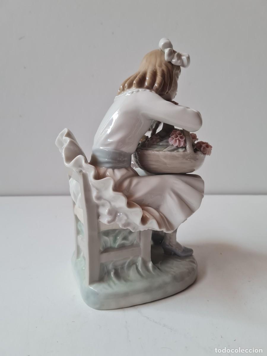 Antig&uuml;edades: LLADRO NI&Ntilde;A CON PERRO 21 CMS - Foto 4