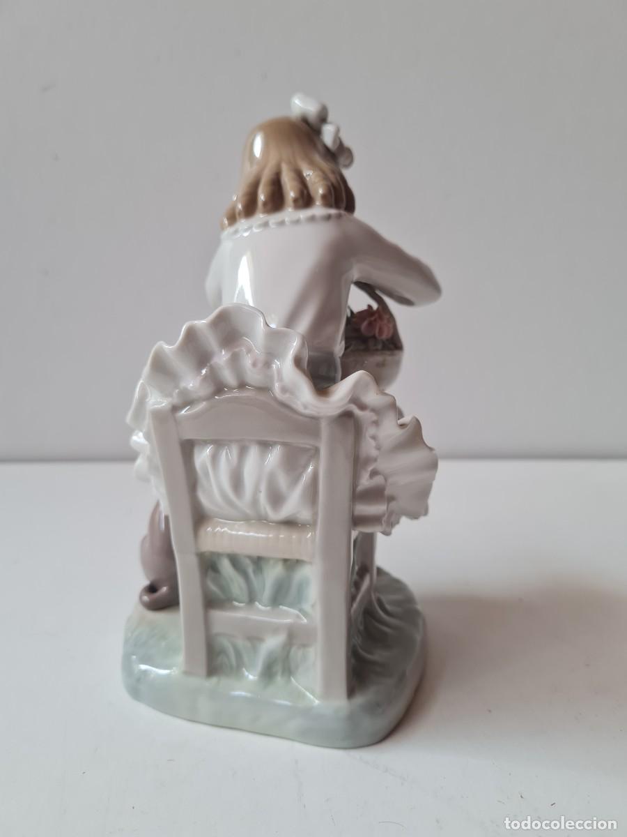 Antig&uuml;edades: LLADRO NI&Ntilde;A CON PERRO 21 CMS - Foto 5