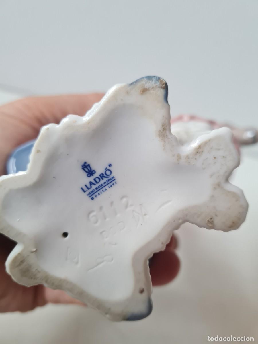 Antig&uuml;edades: LLADRO Ni&ntilde;a Medieval a caballo(22 cms) - Foto 9
